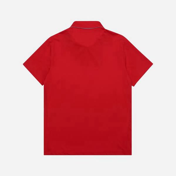 Fila Golf Basic S/S Men's Polo Shirts - Red,NZ 879-36419